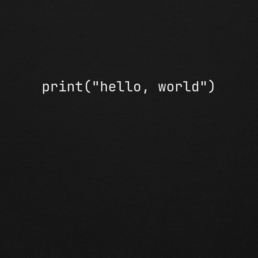 hello, world Hoodie